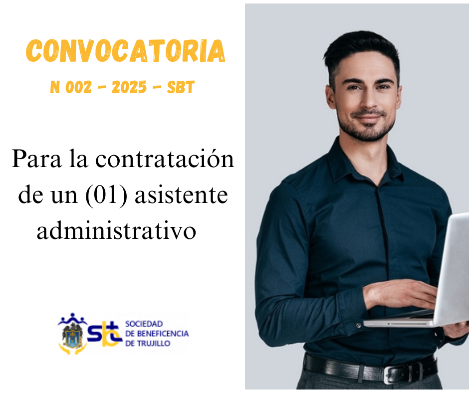 Convocatoria N°002-2025-SBT 