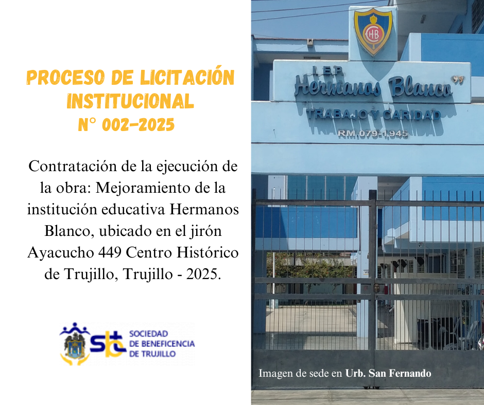Licitación Institucional N° 002-2025 