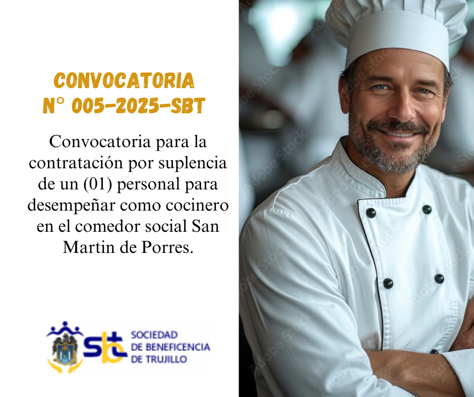 Convocatoria N 005-2025-SBT 